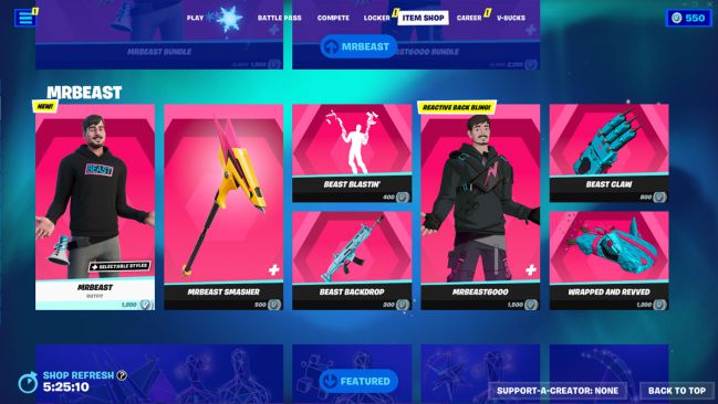 Verdens mest abonnerede YouTuber hits Fortnite: dette er MrBeasts outfits