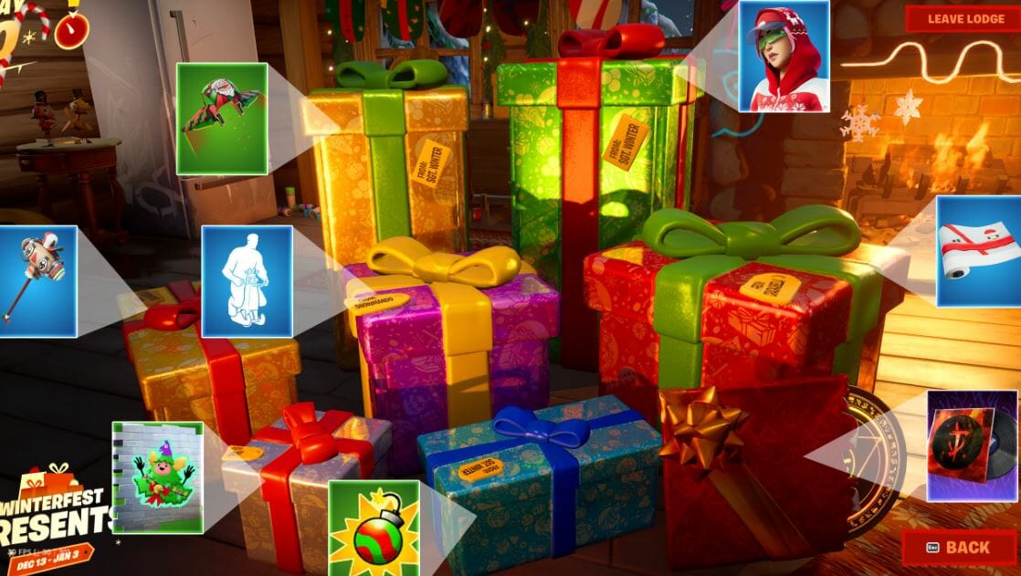 Fortnite Winterfest præsenterer guide 2022