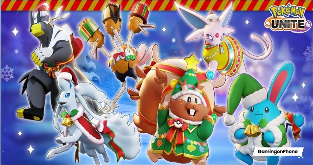 Pokémon Unite 2022 Winter Holiday Events Guide