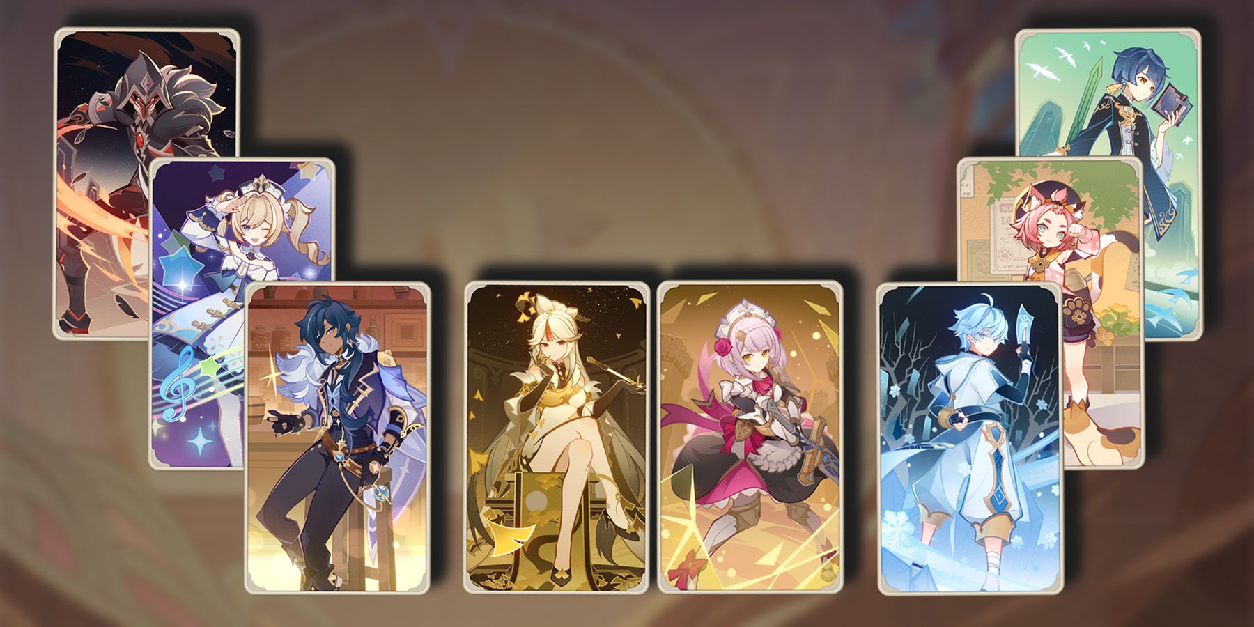 bedste defensive hold til genshin impact genius invokation tcg