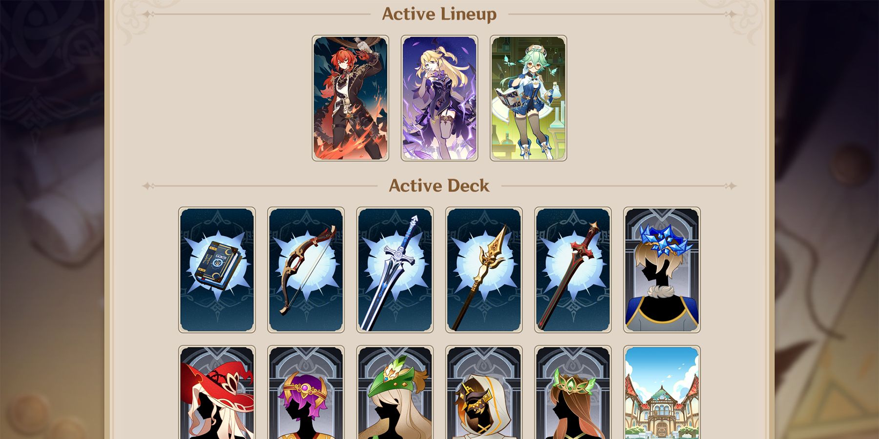 hvordan man bygger og ændrer dæk i genshin imapct genius invokation tcg
