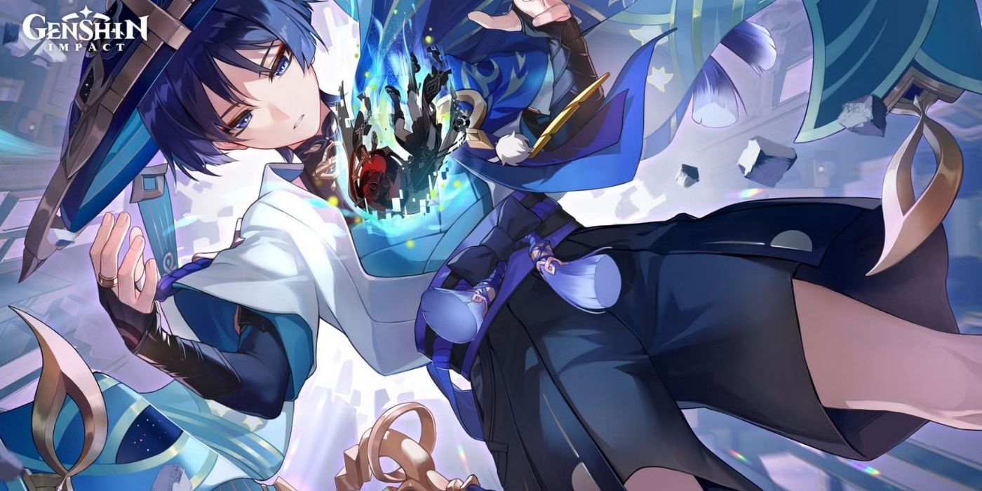 Scaramouche i Genshin Impact.