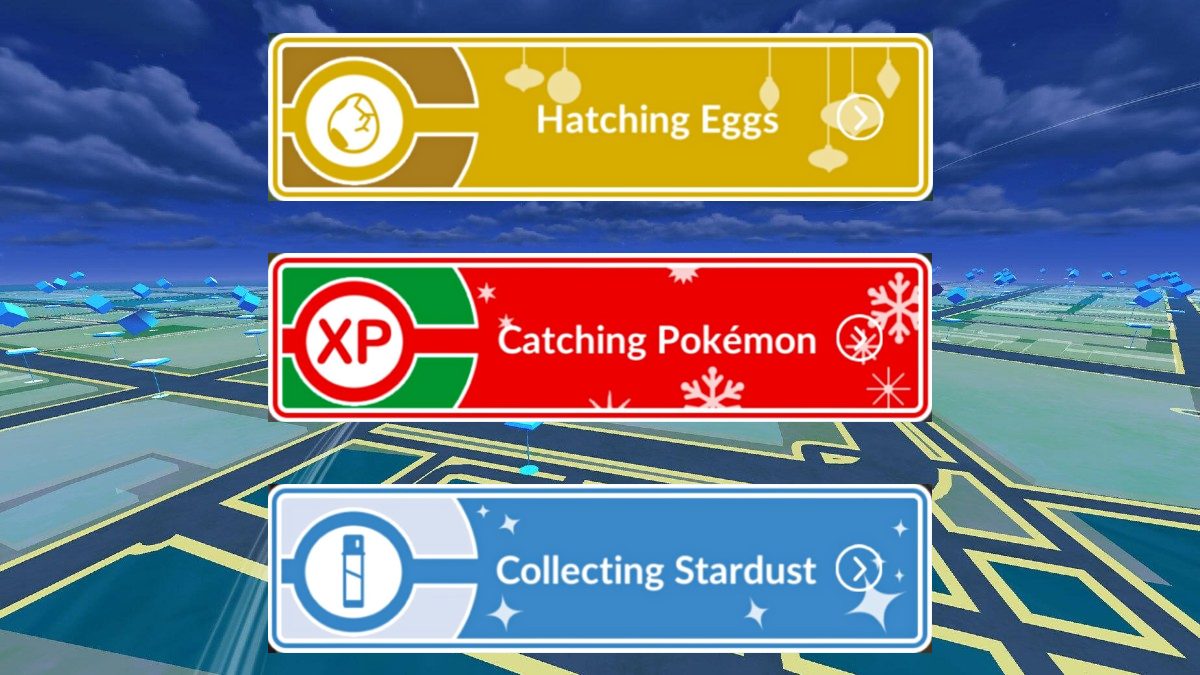 Bedste vej at vælge i Pokemon GO Winter Wishes Research