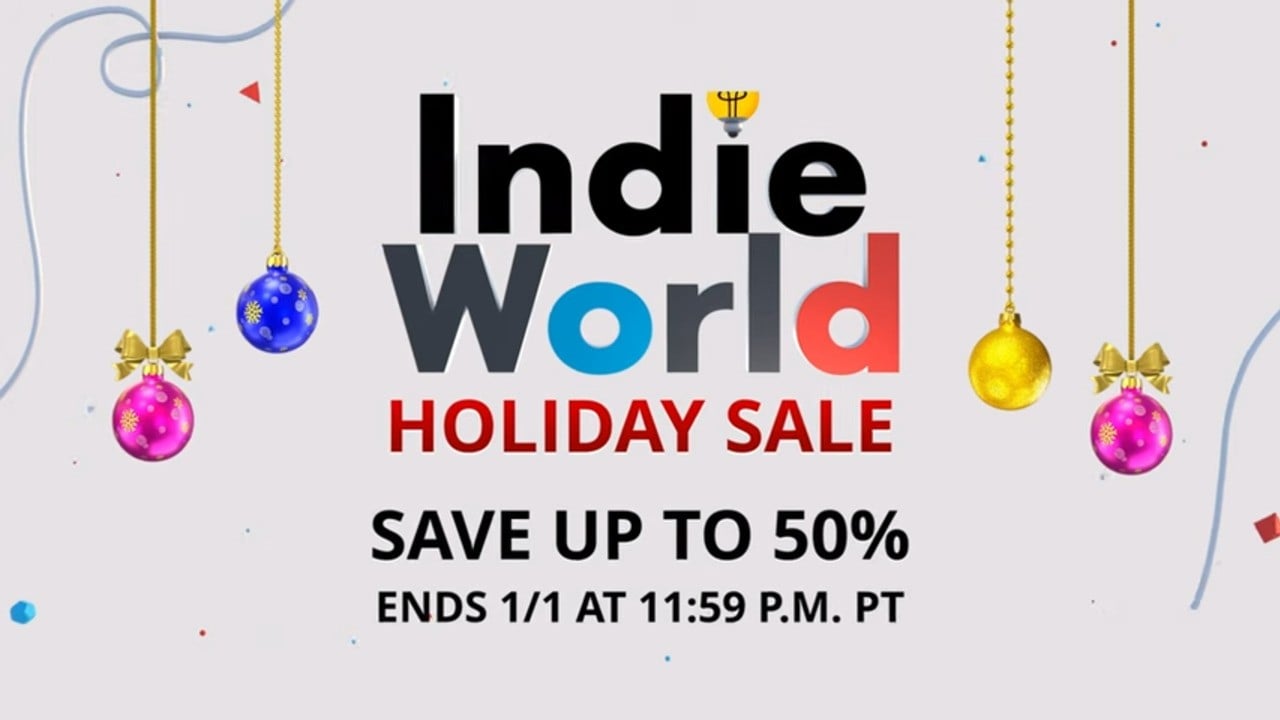 Påmindelse: Nintendos Switch eShop Indie World Holiday Sale slutter snart (Nordamerika)