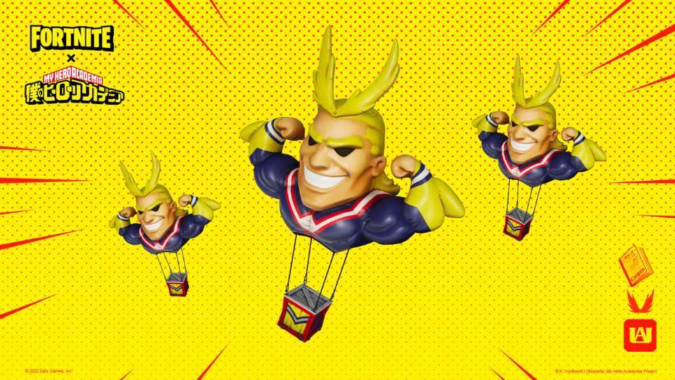 Fortnite My Hero Academia - Udbuddet falder