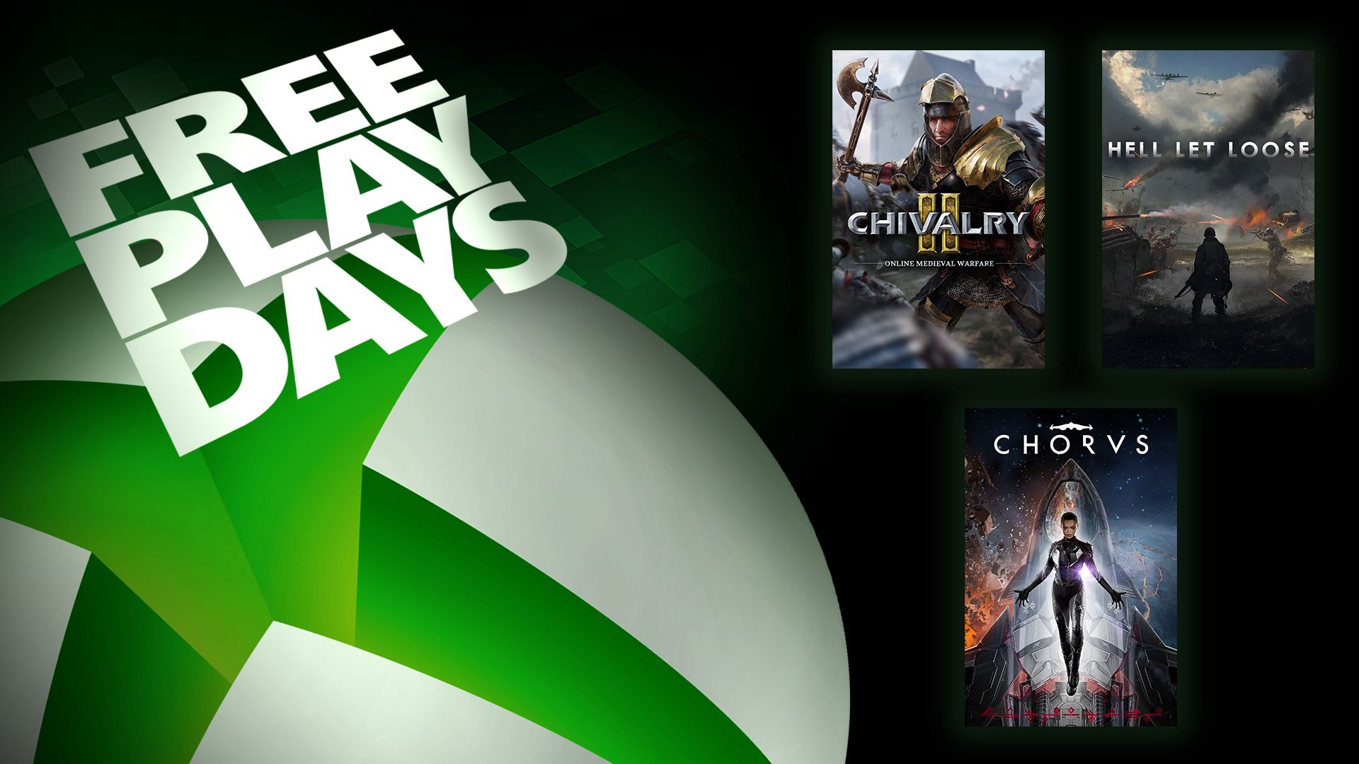Gratis spilledage – Chivalry 2, Chorus, and Hell let Loose
