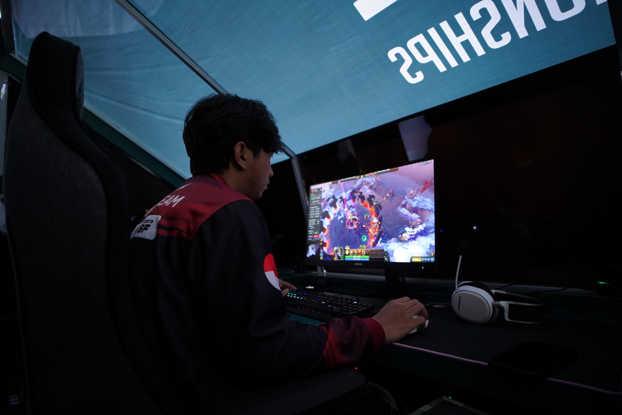 Dota 2 was won by Indonesia today ©IESF