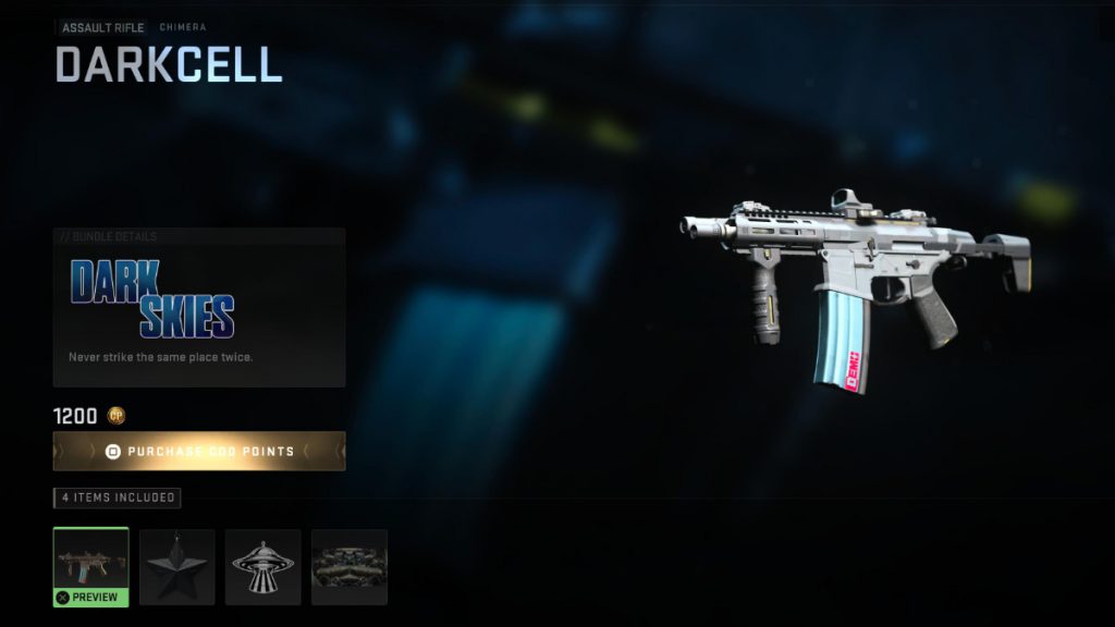 MW2 & Warzone 2 Dark Skies Chimera Store Bundle
