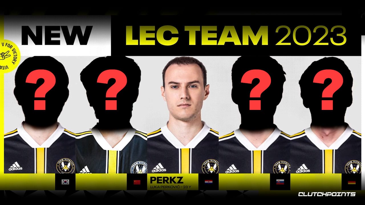 Team Vitality LoL Roster for LEC 2023