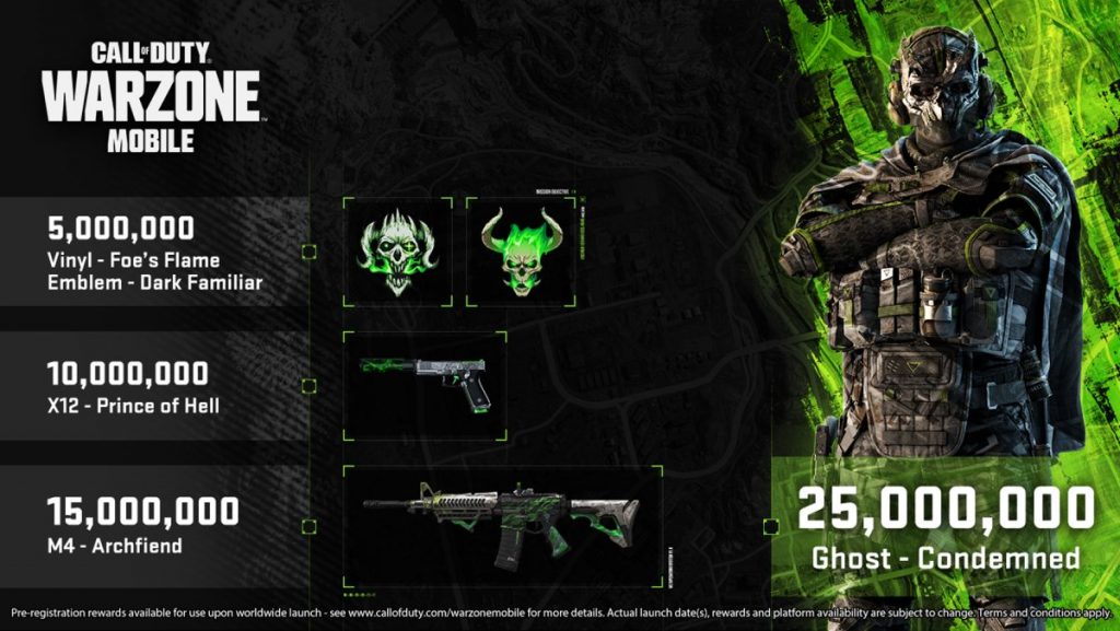 Warzone Mobile Rewards