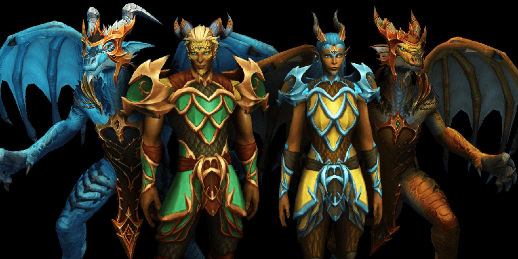 Dractyr & Evoker i World of Warcraft Dragonflight