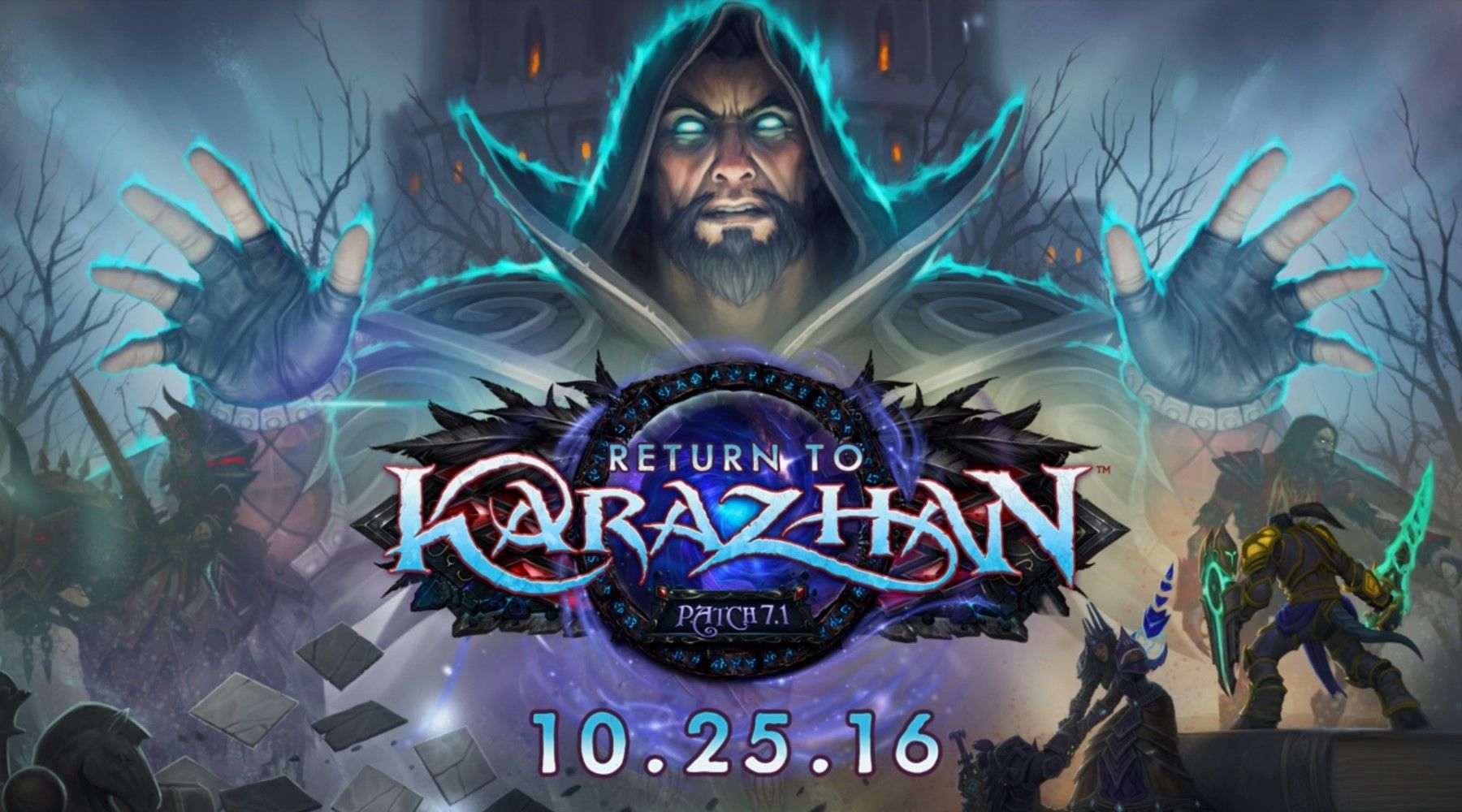 wow legion medivh karazhan genindspilning