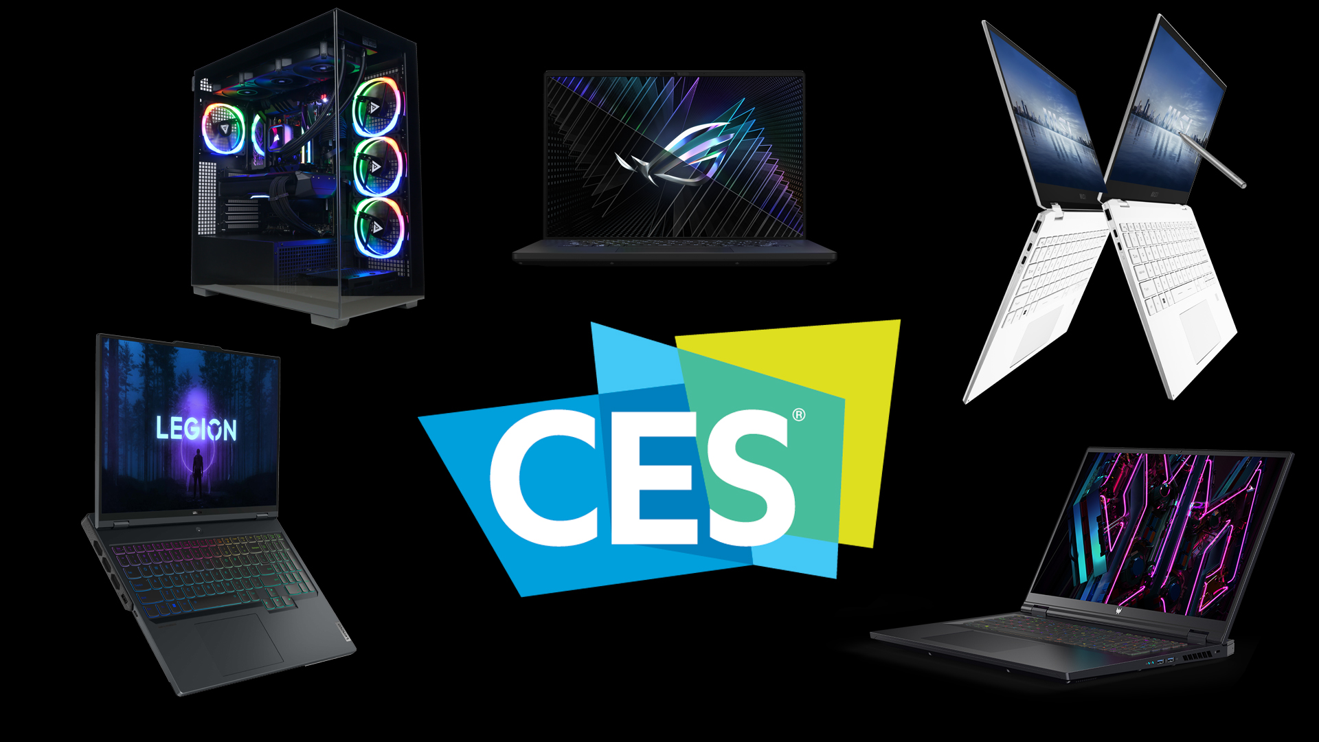 CES 2023: De nye Windows-pc-gamingenheder kommer fra vores bedste partnere
