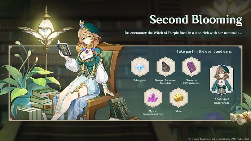 Genshin Impact 3.4 opdateringshændelse: Second Blooming