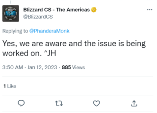 World of Warcraft ack