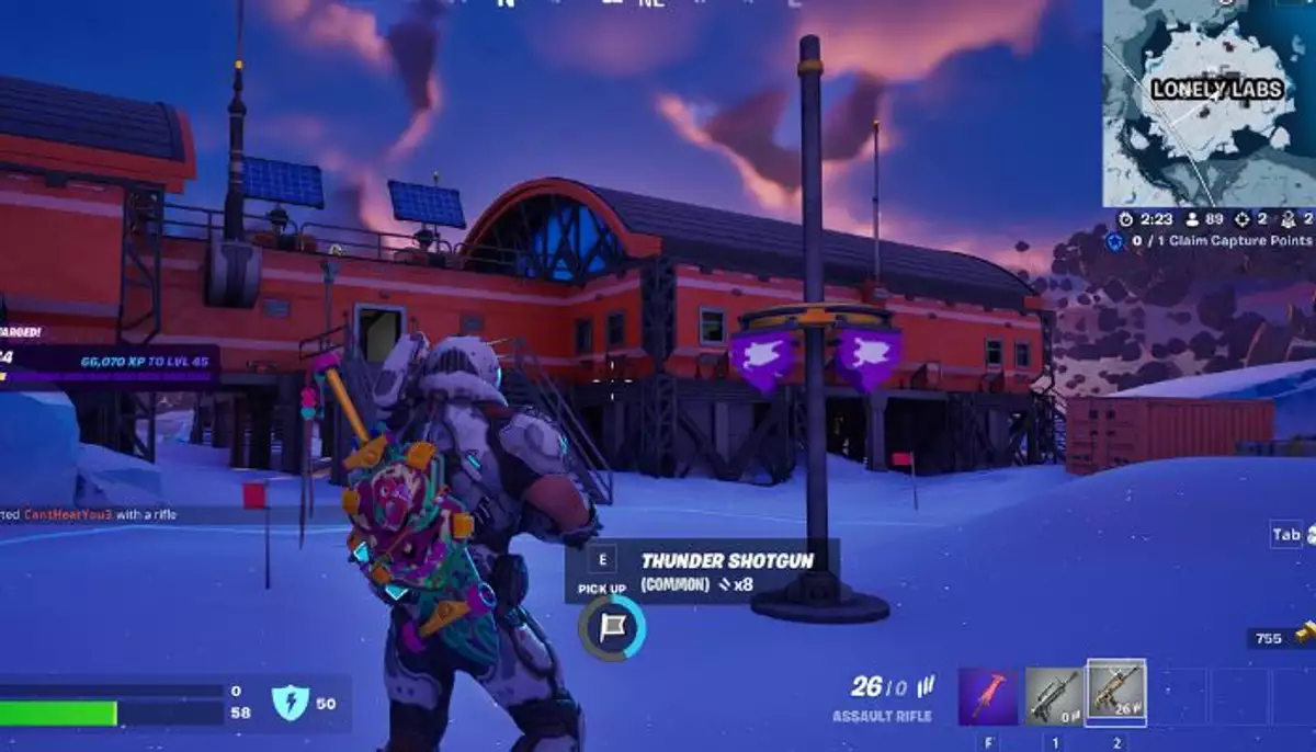 Sådan gør du krav på capture points i Fortnite