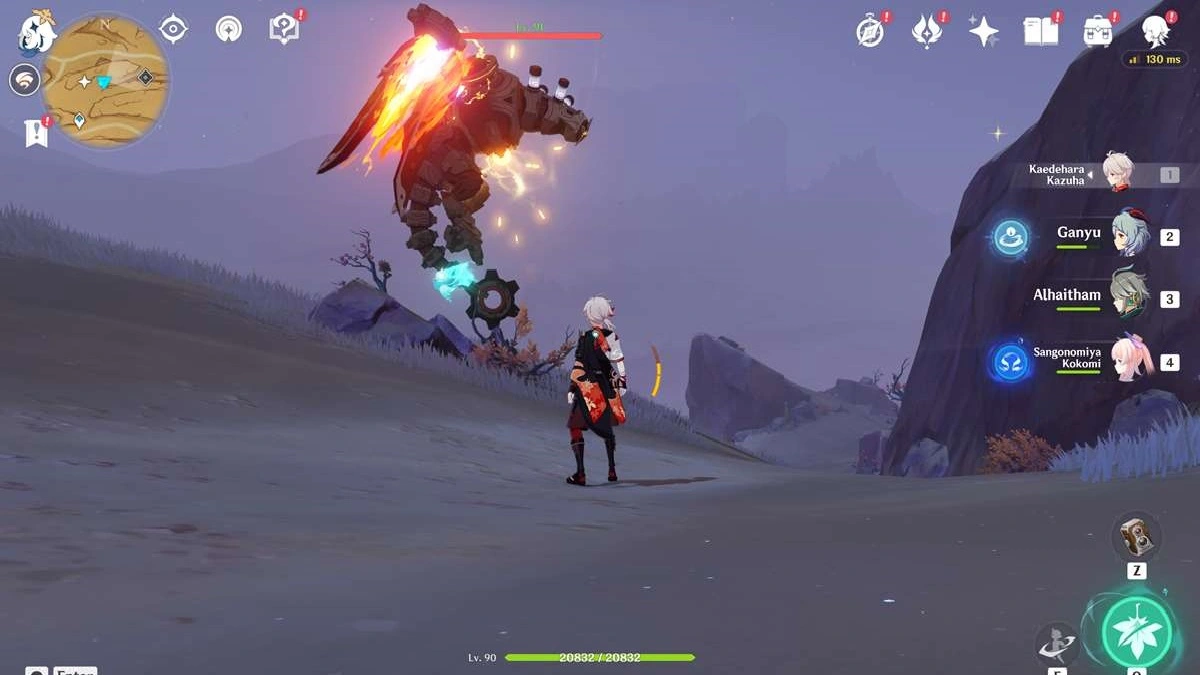 Genshin Impact Sådan låses Fane Of Panjvahe Domain Desert Of Hadramath 1 op