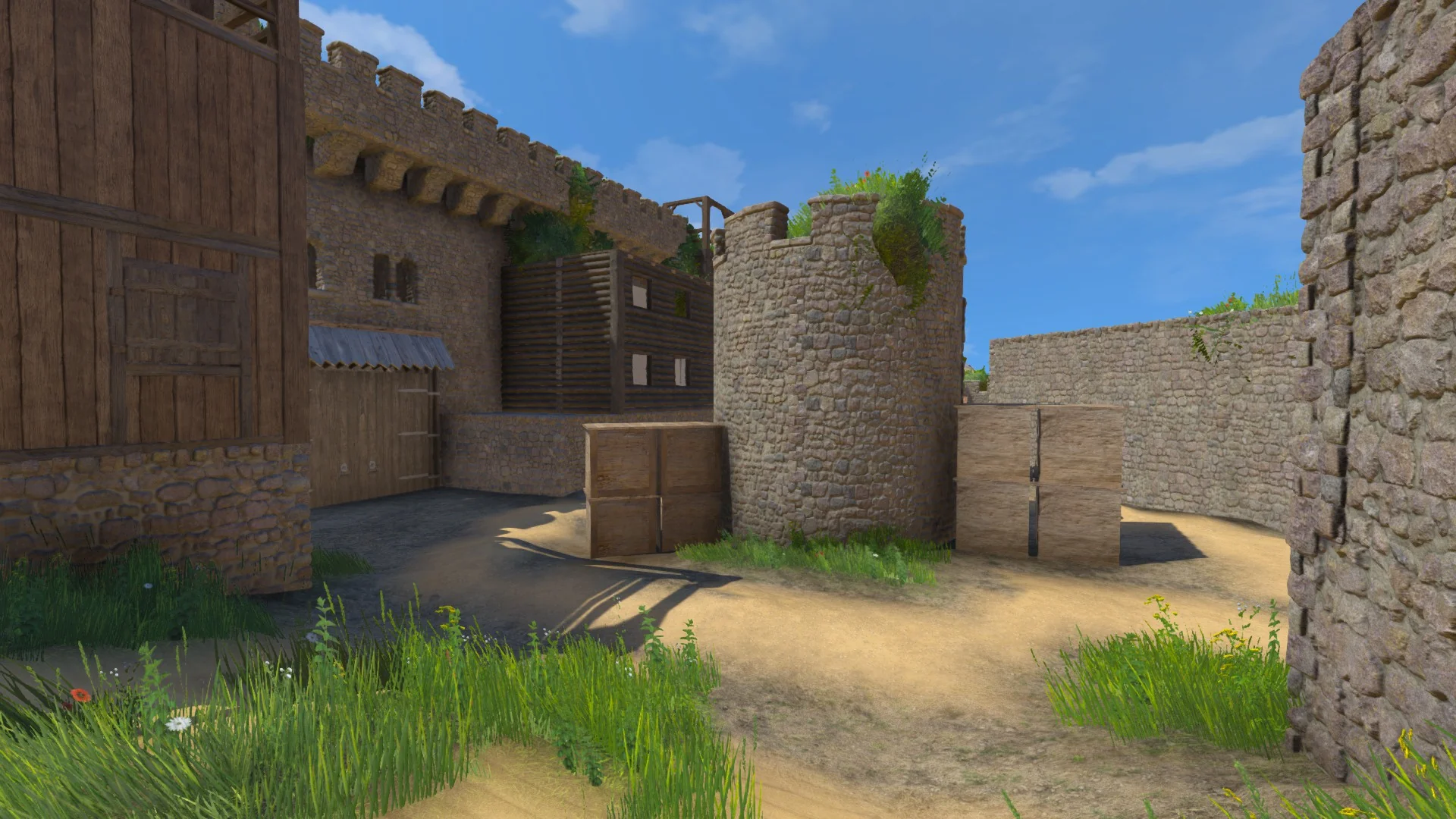 Fan-lavet middelalderlig Breeze ligner CSGO map Inferno