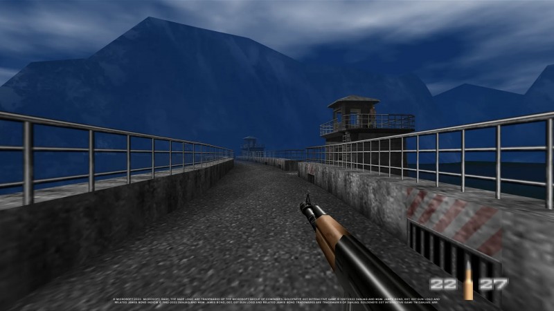 GoldenEye 007 på Xbox og skift praktiske visninger