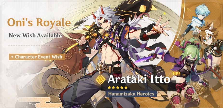 Itto Banner in Genshin Impact