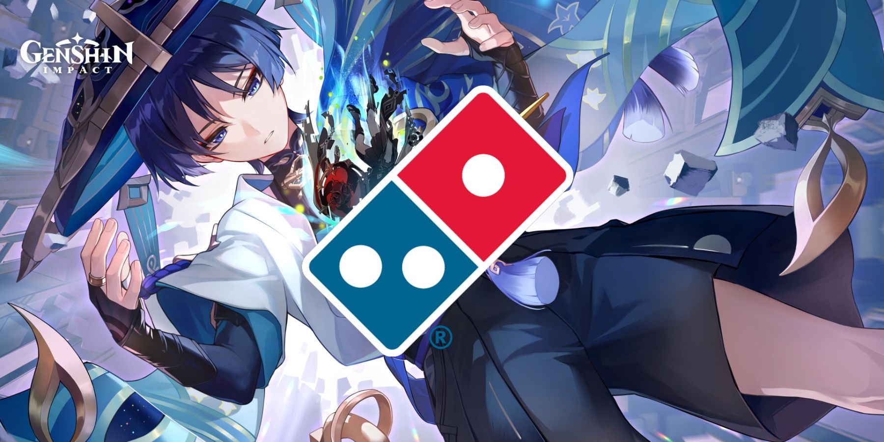 Genshin Impact Scaramouche Voice Actor in Dominos Pizza Commercial