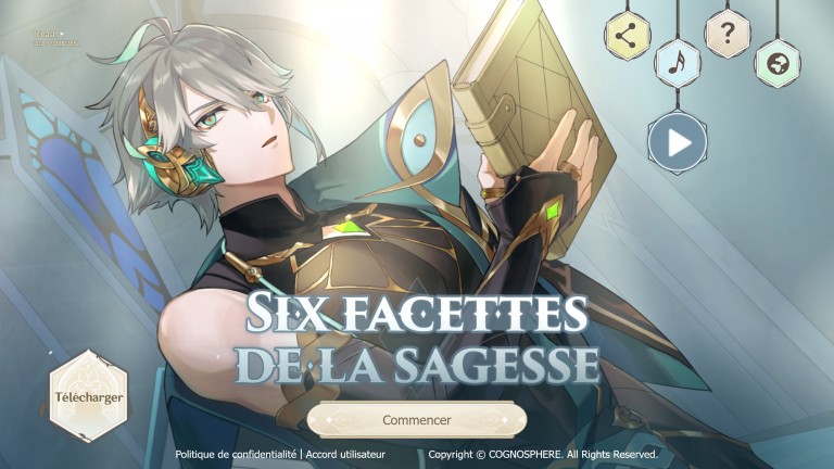 Genshin Impact, des primo-gemmes à récupérer afec le nouvel événement web "Six facetter de la sagesse"