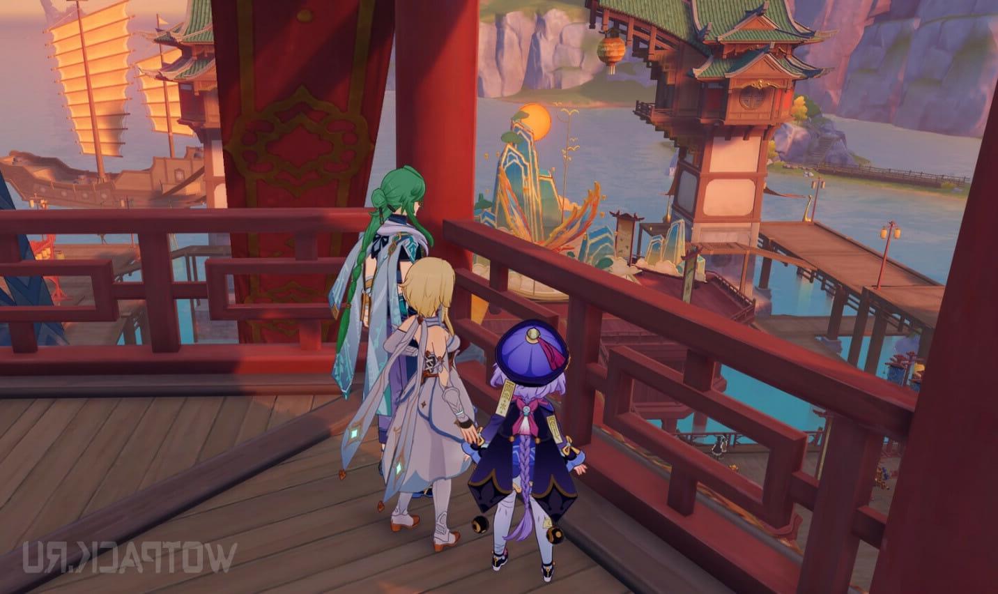 After the Sea Lantern Festival 2023, in different places in Li Yue, you can find different characters who participated in the Night Harmony of Strings quest. Many heroes are familiar to the players from the main story, so meeting them in the open world is also an excellent opportunity, not just [horrible] for them.