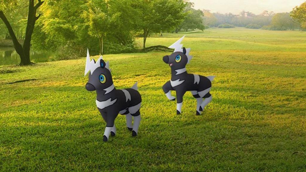 Pokemon GO Blitzle in a Field