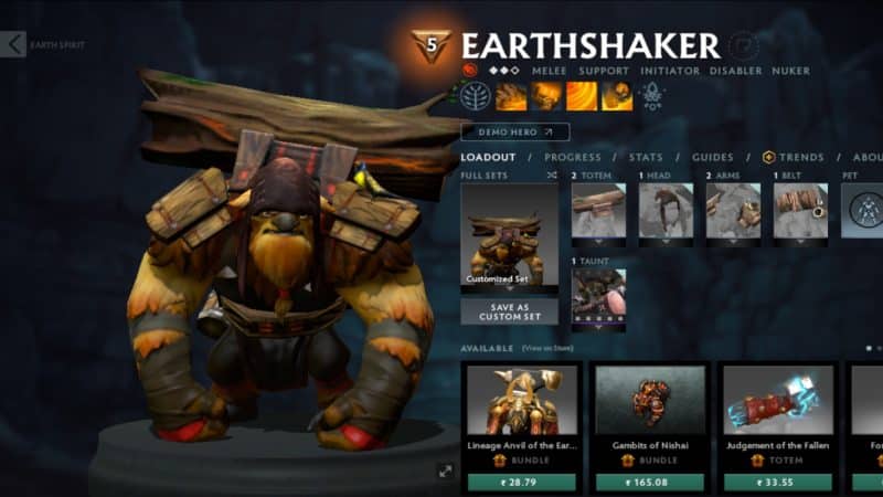 Earthshaker hjælper Death Prophet med at ødelægge fjender