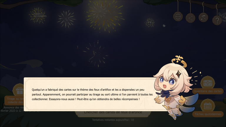 Genshin Impact: 40 primo-gemmes à récupérer med l'événement web "Sous les éclats stellaires"