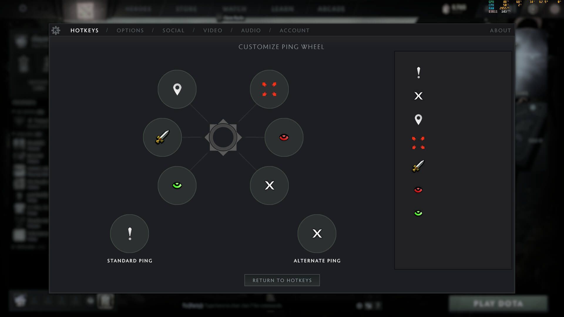 Tilpas Ping Wheel