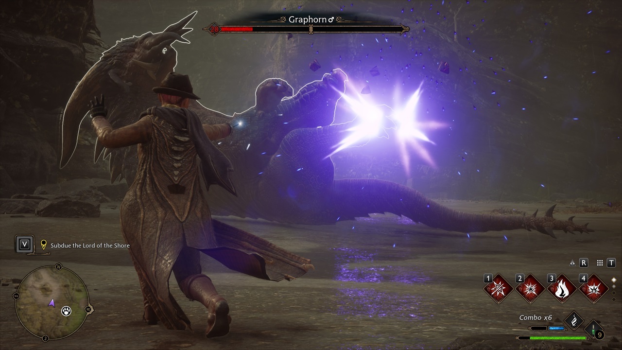 Kun Ancient Magic, Ancient Magic Throw og røde trylleformularer gør skade på væsenet.