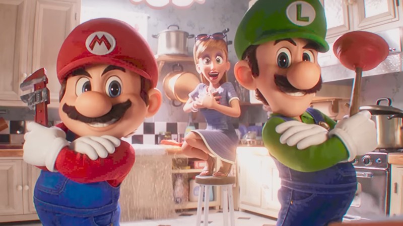 Super Mario Bros.-filmen får sin egen VVS-webside og reklame