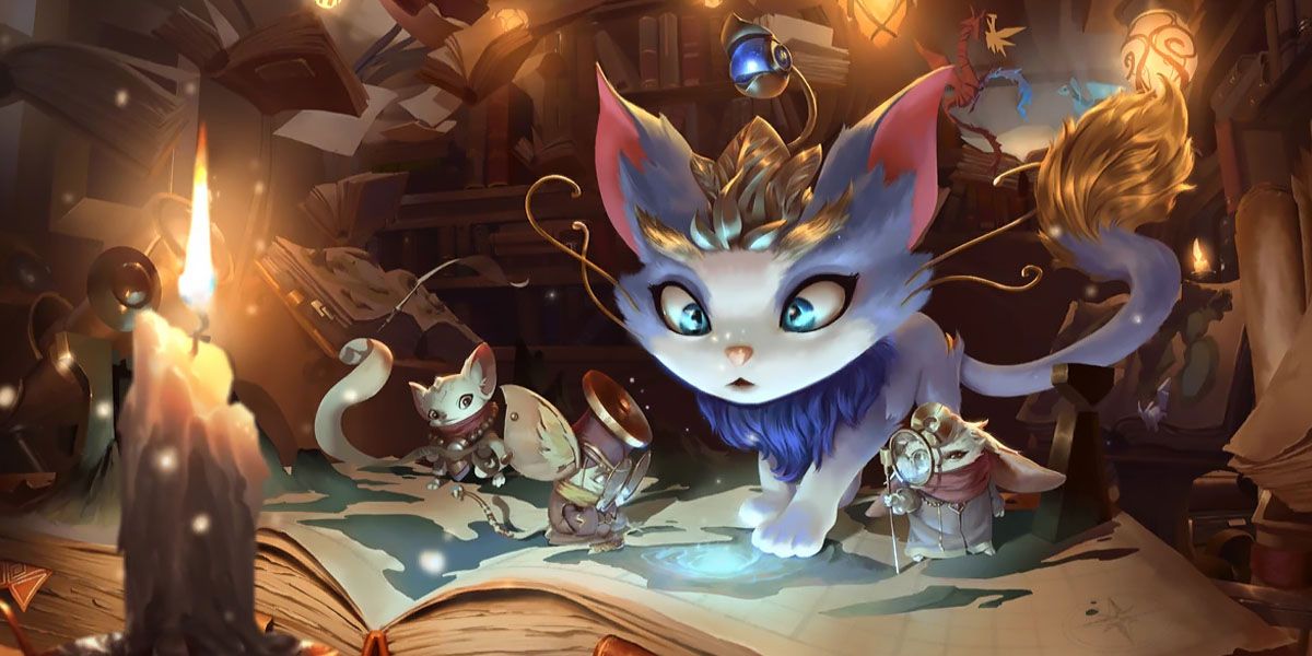 Yuumi i Legends Of Runeterra