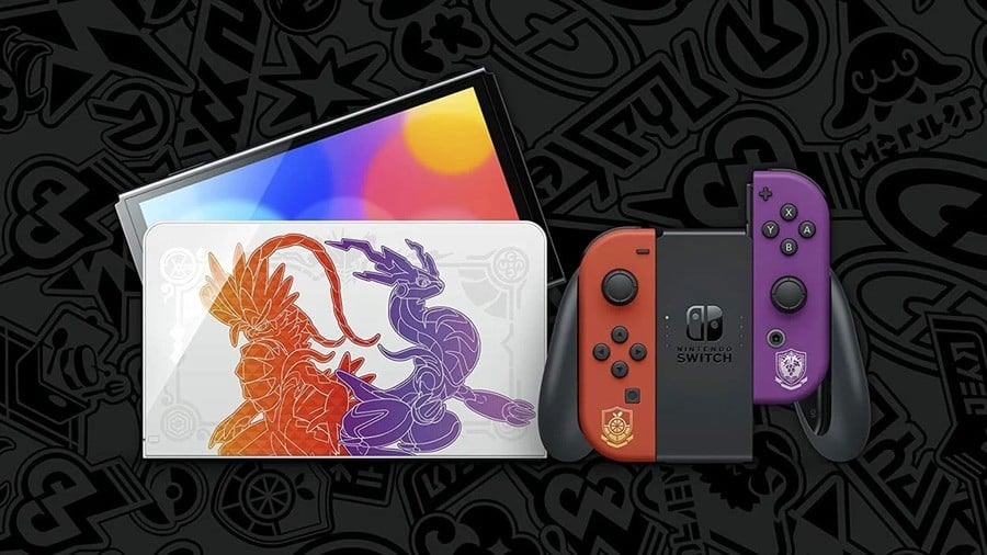 Pokémon Scarlet og Violet Switch OLED