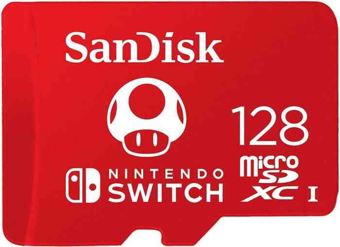 Sandisk 128 gig hukommelseskort