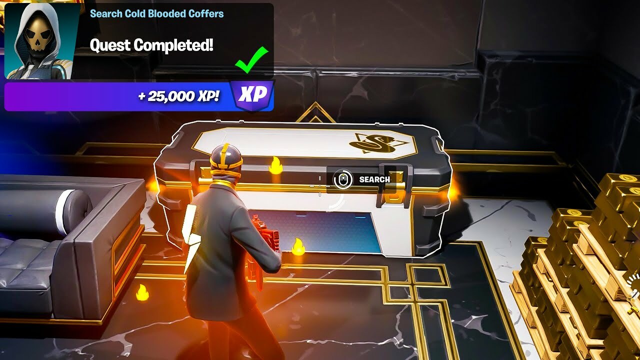 Fortnite: Hvor finder du alle koldblodige pengekasser