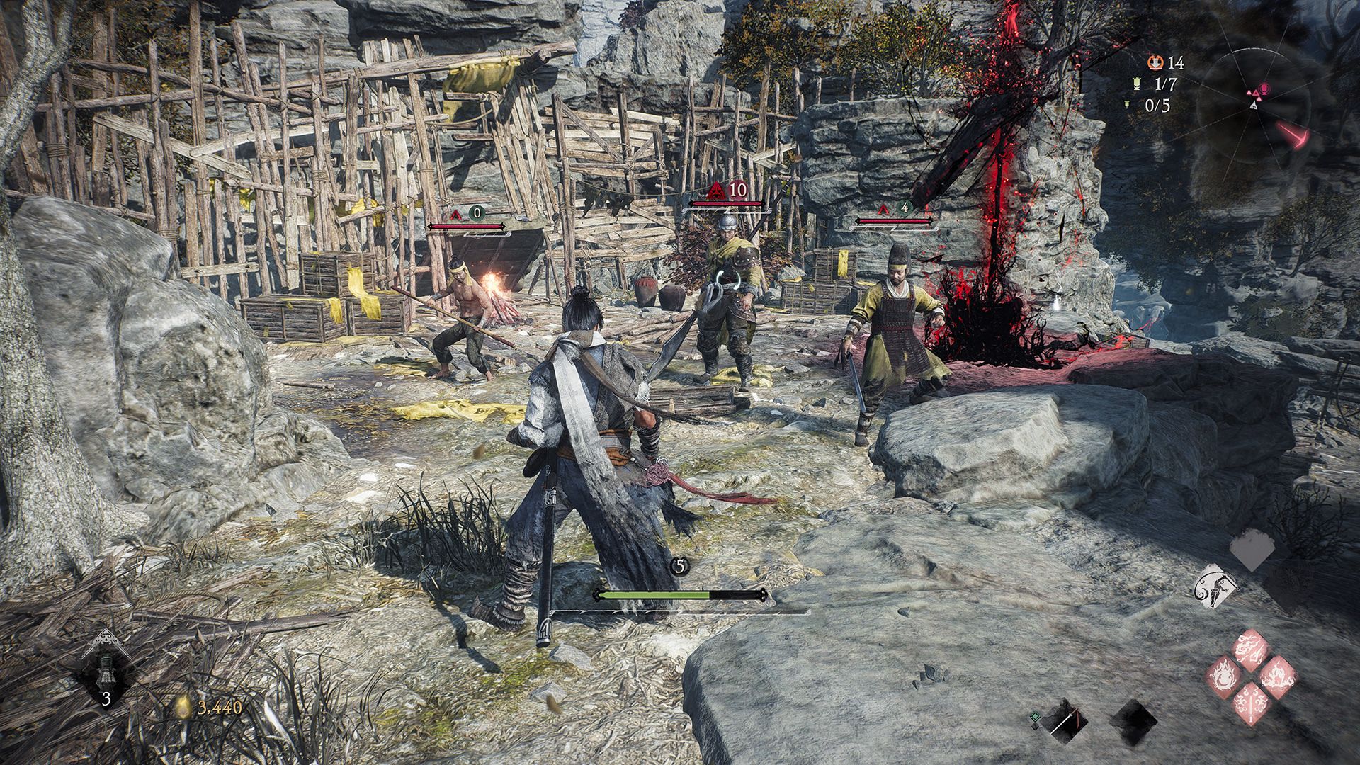 Wo Long: Fallen Dynasty Demo Skærmbillede
