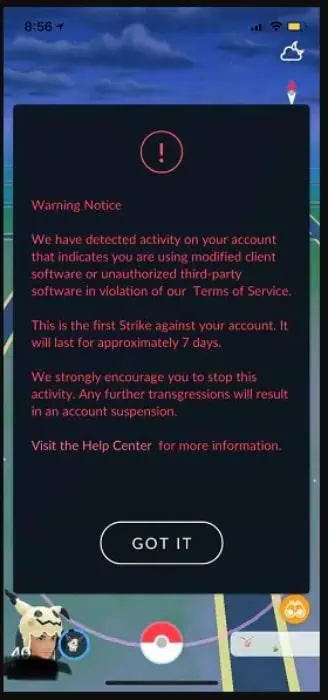 Pokemon Go spoofing billede 2