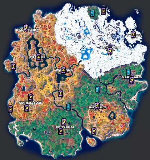 Fortnite ace eksotiske våbenarsenal