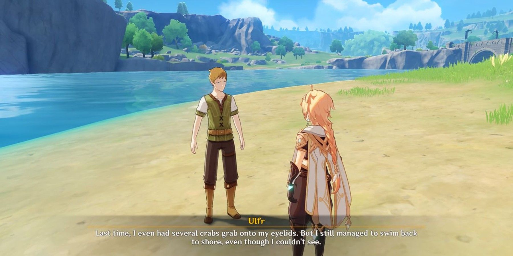 genshin impact npc text