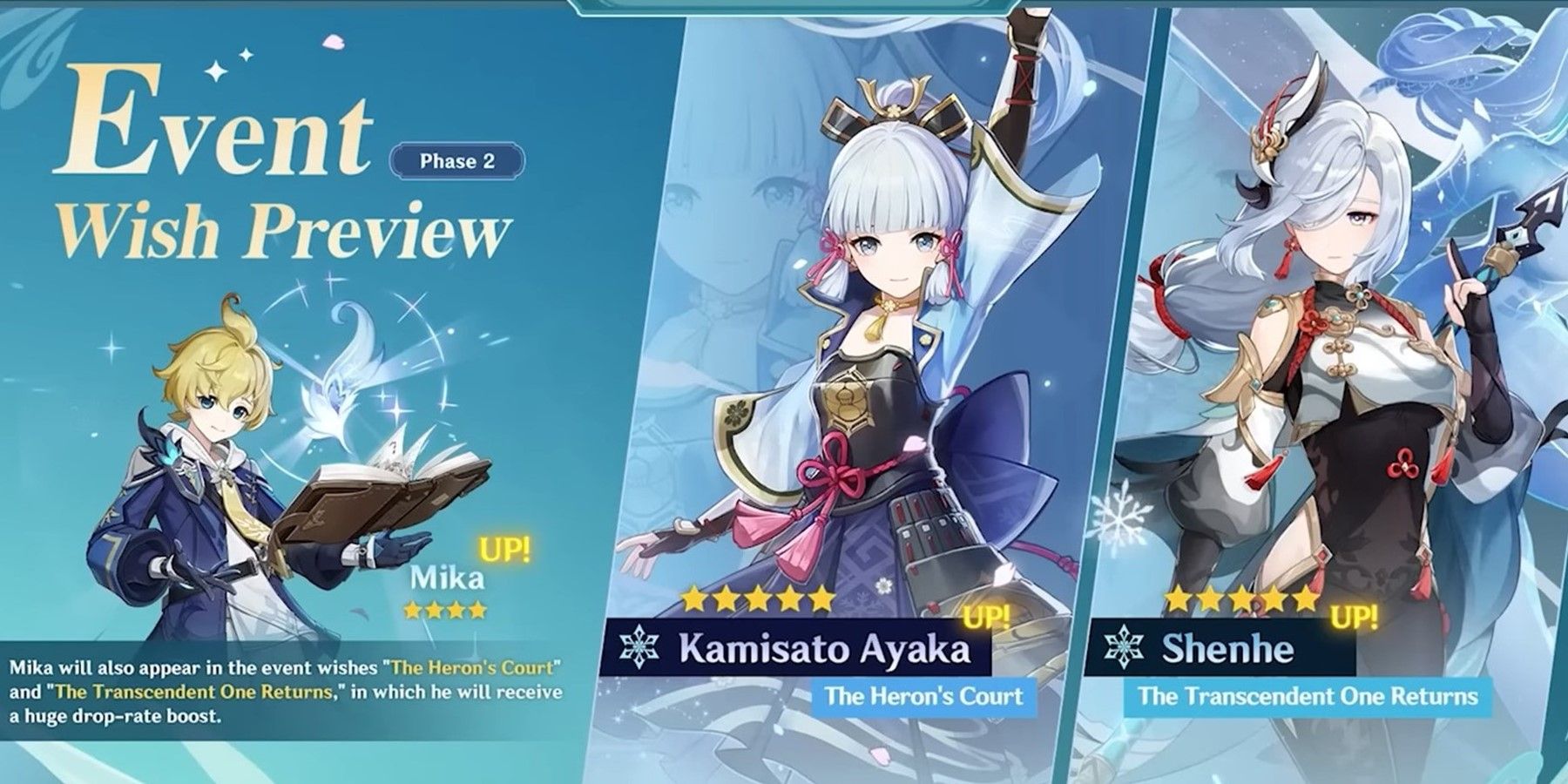 Genshin Impact 3.5 livestream screenshot