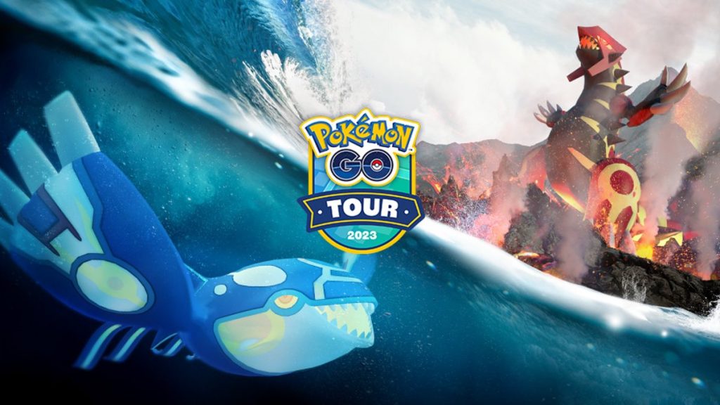 Primal Kyogre og Groudon Pokemon GO