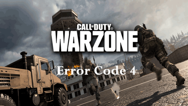 Lad ikke fejlkode 4 ødelægge din spillesjov - Lær hvordan du retter fejlkode 4 Warzone Xbox!