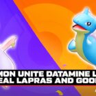 Pokemon UNITE Datamine-lækager afslører Lapras og Goodra