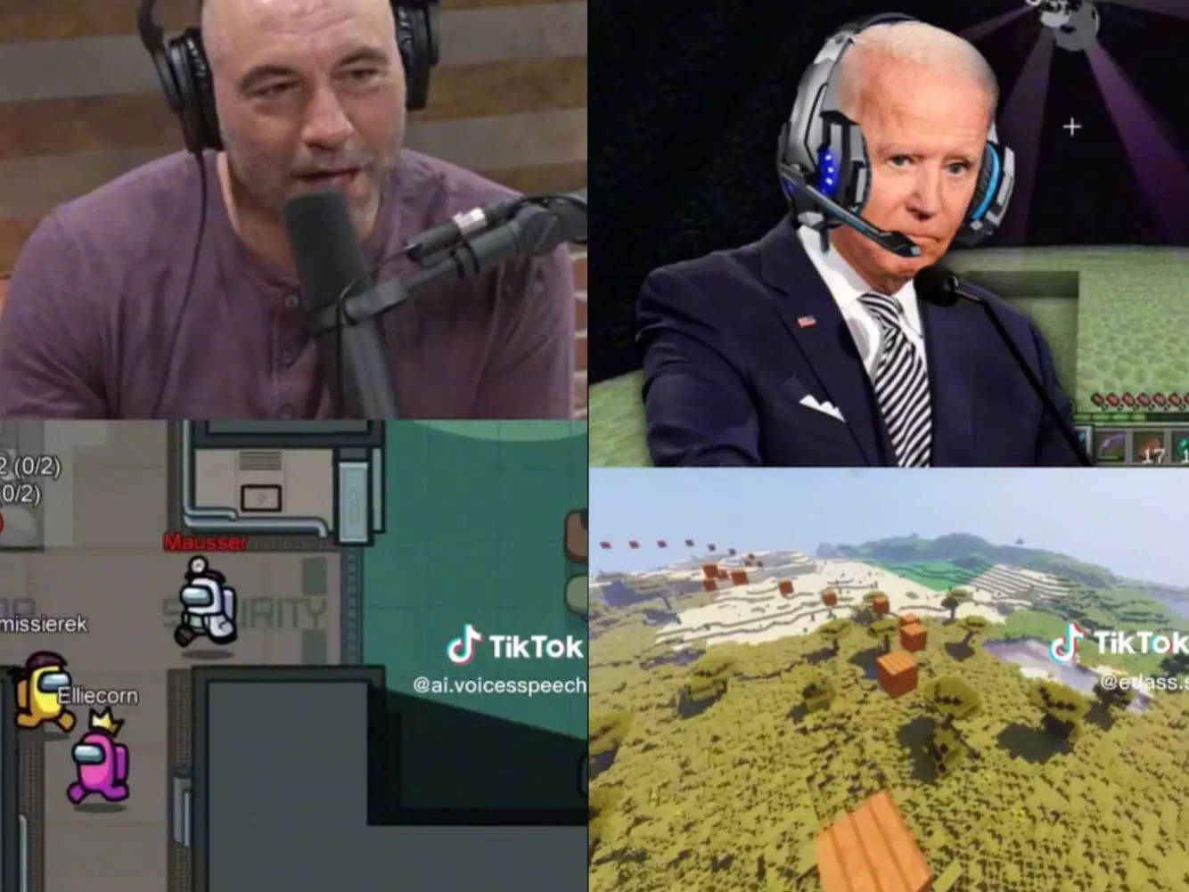 TikTokers bruger kunstig intelligens til at få Joe Biden til at tale om at "få tæver", Obama droppe Minecraft-slang, og Trump praler med, at han er fantastisk til Fortnite