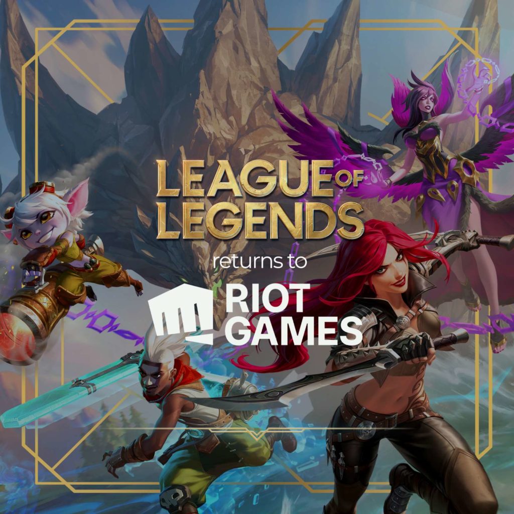 League of Legends vender tilbage til Riot Games