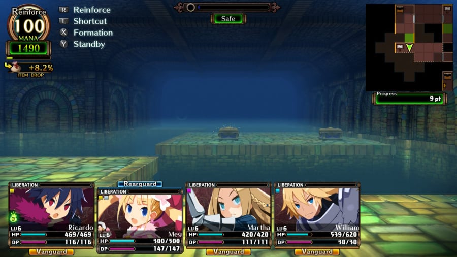 Labyrinth of Galleria: The Moon Society Review - Skærmbillede 5 af 6