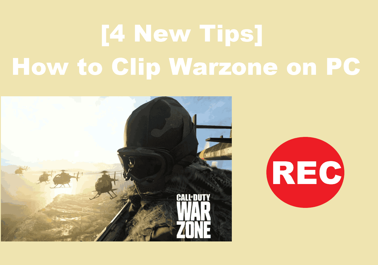 [4 New Tips] Sådan klippes Warzone på pc