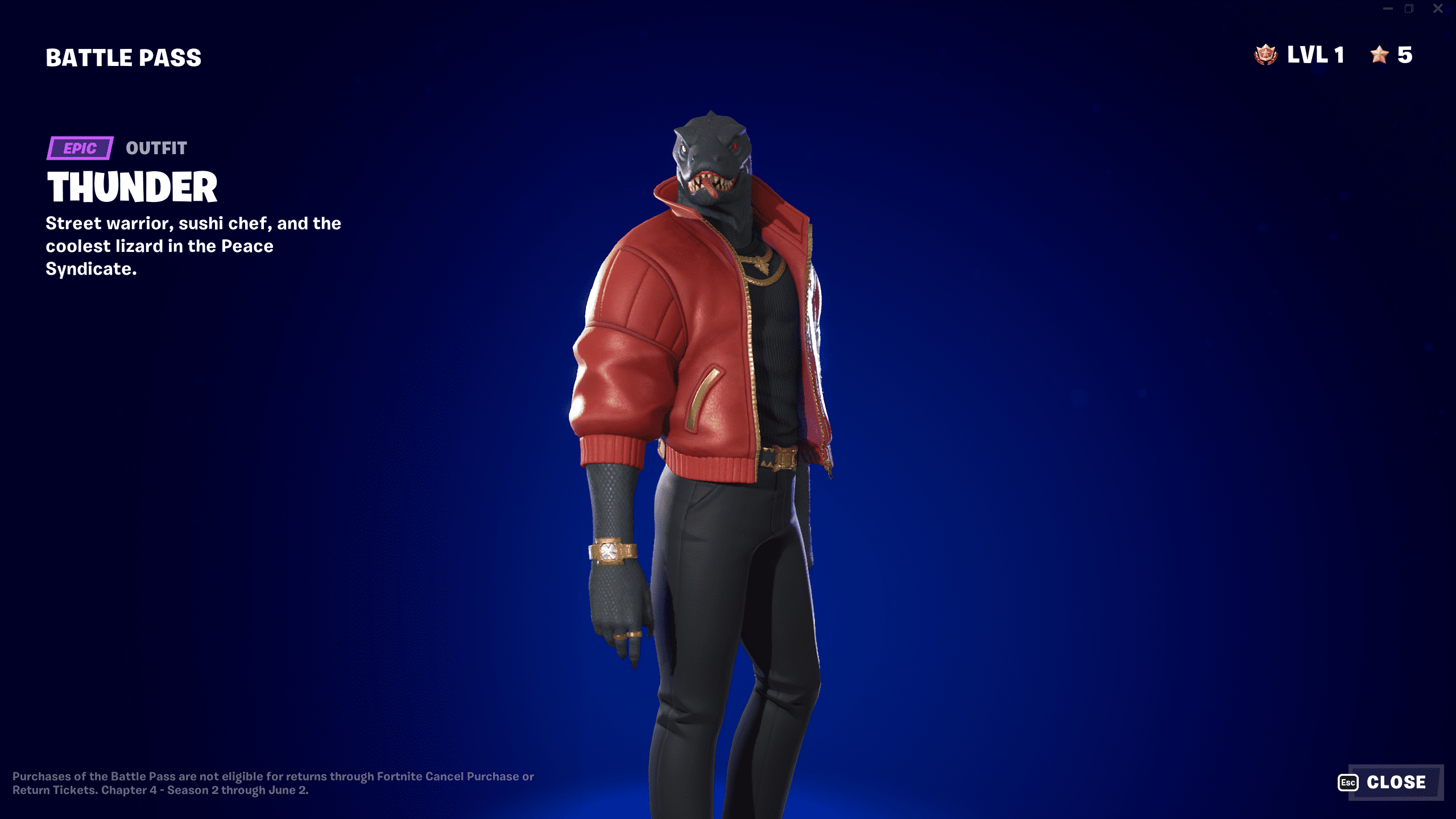Thunder Fortnite Kapitel 4 Sæson 2 Thunder Fortnite Kapitel 4 Sæson 2